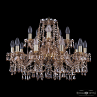 Подвесная люстра Bohemia Ivele Crystal 1403/10+5/240 G M721