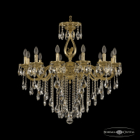 Подвесная люстра Bohemia Ivele Crystal 75401/12/300 B G FS1M