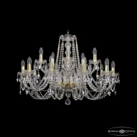 Подвесная люстра Bohemia Ivele Crystal 1402/10+5/300 G