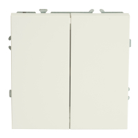 Выключатель двухклавишный Stekker Эмили RSW10-5111-01 50162