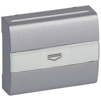 Лицевая панель Legrand Galea Life выключателя с ключом-картой алюминий 771354