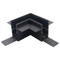 Соединитель для встраиваемого трека 509227(P)/509237P горизонтальный угловой Lightstar Uno Pro 509247P