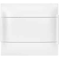 Practibox S Пластиковый щиток Встраиваемый (ЩРв-П) 1X8 Белая дверь Legrand 134548