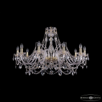 Подвесная люстра Bohemia Ivele Crystal 1411/10/360 G