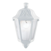 Уличный настенный светильник Ideal Lux Anna AP1 Small Bianco 120430
