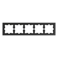Рамка 5-постовая Schneider Electric Merten D-Life MTN4050-6547