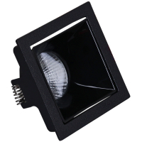 Встраиваемый светильник Reluce 16086-9.0-001PT MR16 BK