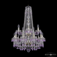 Подвесная люстра Bohemia Ivele Crystal 1410/10+5/195/h-82/2d G V7010
