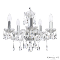 Подвесная люстра Bohemia Ivele Crystal 117/5/141 Ni