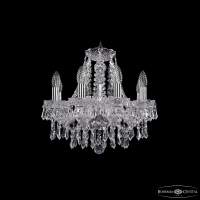Подвесная люстра Bohemia Ivele Crystal 1403/8/141 Ni