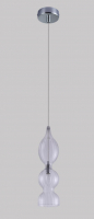 Подвесной светильник Crystal Lux Iris SP1 B Transparent
