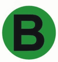Наклейка 'B'd=20мм PROxima EKF an-2-9-1