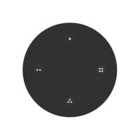 Пульт Arlight SMART-801-22-4G-4SC-SH Black (3V, Magnet, 2.4G) 046481