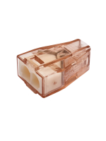 Клемма соединительная  2-контактная Elеctrodeel. Диапазон сечений 1.5-4.0 мм2. Номинальный ток/напряжение: 32А/400В. Electrodeel ED 773-602