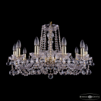 Подвесная люстра Bohemia Ivele Crystal 1402/10/240 G Balls