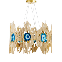 Подвесная люстра DeLight Collection Boho 9275P-6 gold