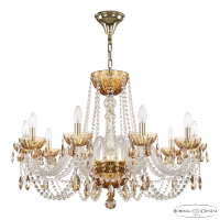 Подвесная люстра Bohemia Ivele Crystal 5402/10/300 G Amber/M-1H K721