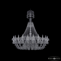 Подвесная люстра Bohemia Ivele Crystal 1409/24/530/XL-160 Ni