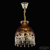 Подвесной светильник Bohemia Ivele Crystal 5478/22 G Amber/M-1G Drops K721