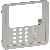 Лицевая панель Legrand Celiane центрального блока управления системой термоконтроля титановая 068544