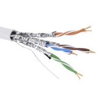 Витая пара CAT 6 U/FTP нг(А)-HF бухта 305м белый DKC RN6UFA01WH