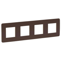 Рамка 4-постовая Schneider Electric Unica New Studio NU280819