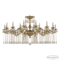 Подвесная люстра Bohemia Ivele Crystal Verona 72107/24/590 A G