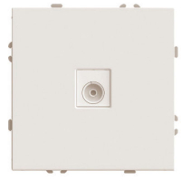 Розетка телевизионная 1-местная (механизм) Stekker Эмили 75 Ом 5-862МГц RST00-5108-08 кашемир soft touch