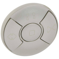 Клавиша Legrand Celiane Шторы титановая 068454