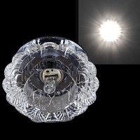 Встраиваемый светильник Reluce 07287-9.0-001H G9 BK CL