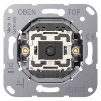 Механизм серии LS1912 одноклавишный, проходной, крепление винтами, без монтажных лапок Jung K506EU