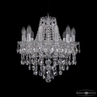 Подвесная люстра Bohemia Ivele Crystal 1415/12/141 Ni