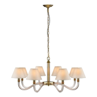 Подвесная люстра iLamp Amber YT2043-8 GD+Coffee