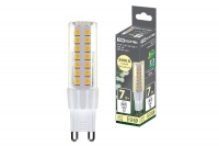 Лампа светодиодная TDM Electric G9 7W 3000K прозрачная SQ0340-0225