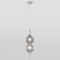 Подвесной светильник Eurosvet Plaza 50186/2 хром