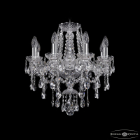 Подвесная люстра Bohemia Ivele Crystal 1415/8/165 Ni