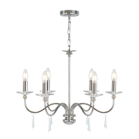 Подвесная люстра Elstead Lighting Finsbury park FP6-POL-NICKEL