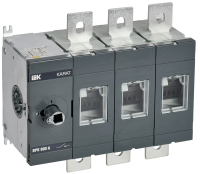 Выключатель-разъединитель ВРК без рукоятки управления 3P 800А KARAT IEK KA-VR10-3-0800