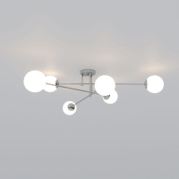 Потолочная люстра Eurosvet Netz 30181/6 хром Smart a062216