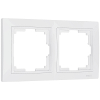 Рамка на 2 поста Werkel Snabb basic белый W0022001 4690389161346