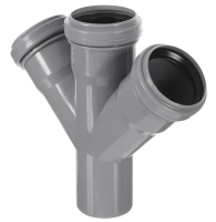 Крестовина одноплоскостная (Полипропилен) 50х50х50/45 PRO AQUA 855545