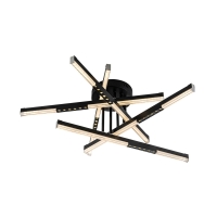 Потолочный светильник LED4U L5115-5 BK