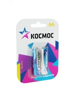 Батарейка  LR6 (AA) 1.5V Alkaline 2BL Космос KOCLR62BL