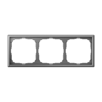 ARTGALLERY рамка 3-постовая, универсальная, сталь Systeme Electric GAL000903