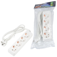 Удлинитель бытовой Uniel Ultra S-GCU4-1.5 WHITE UL-00010005