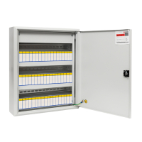 Щит распределительный ЩРН-54 IP31 пластиковый     замок 480х400х120 EKF mb21-54n