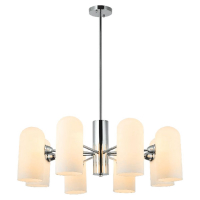 Люстра на штанге IMEX MD.8860-8-P-CH