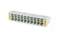 Кассета для грозоразрядников на 10 пар Hyperline 15776