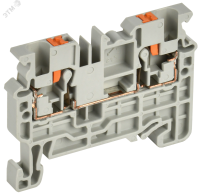 Колодка клеммная CP 2.5мм2 серая IEK YCT20-00-K03-002