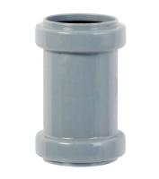 Муфта двухраструбная 40мм для внутренней канализации Valfex 20106040